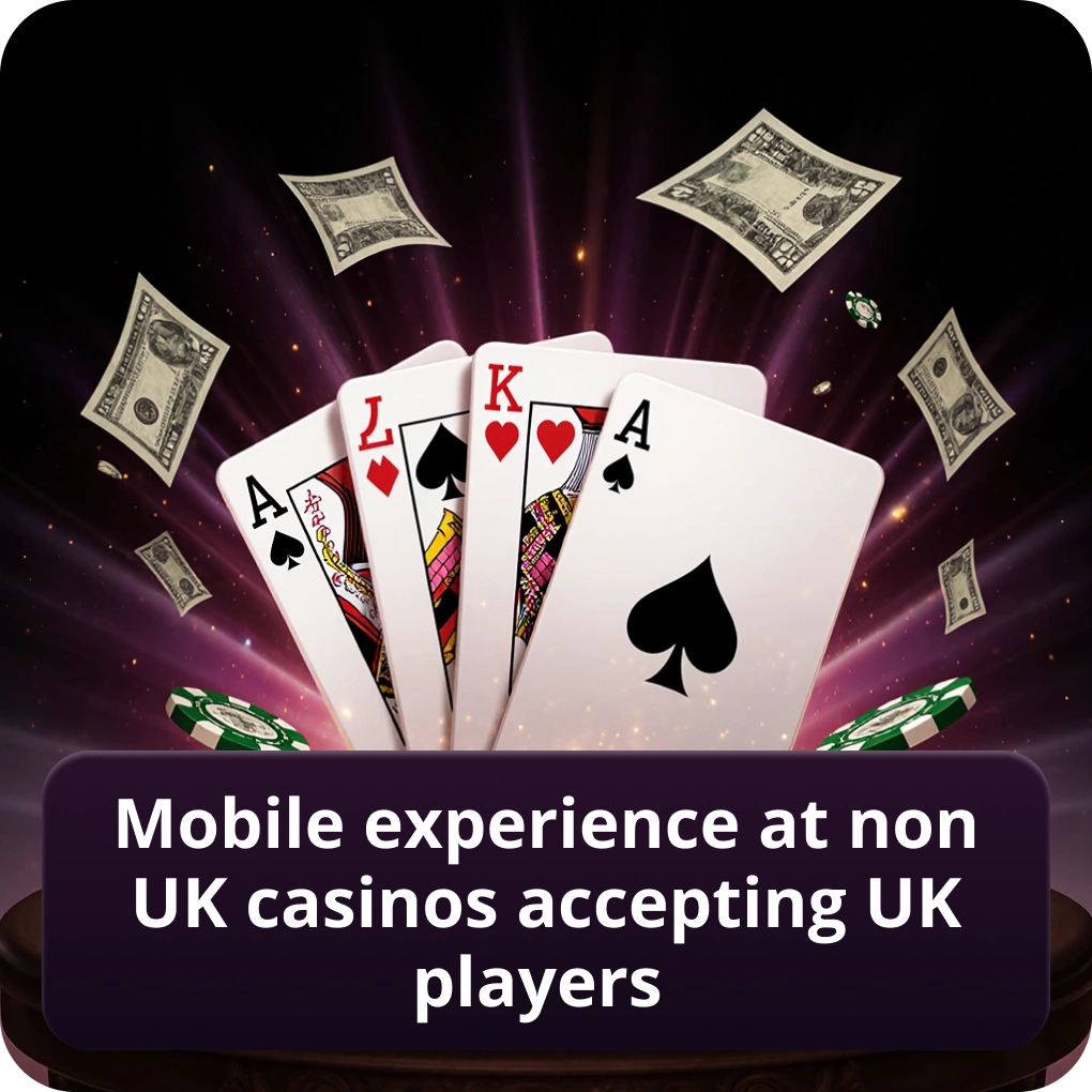 Mobile Experience at Non UK Casinos Accepting UK Players