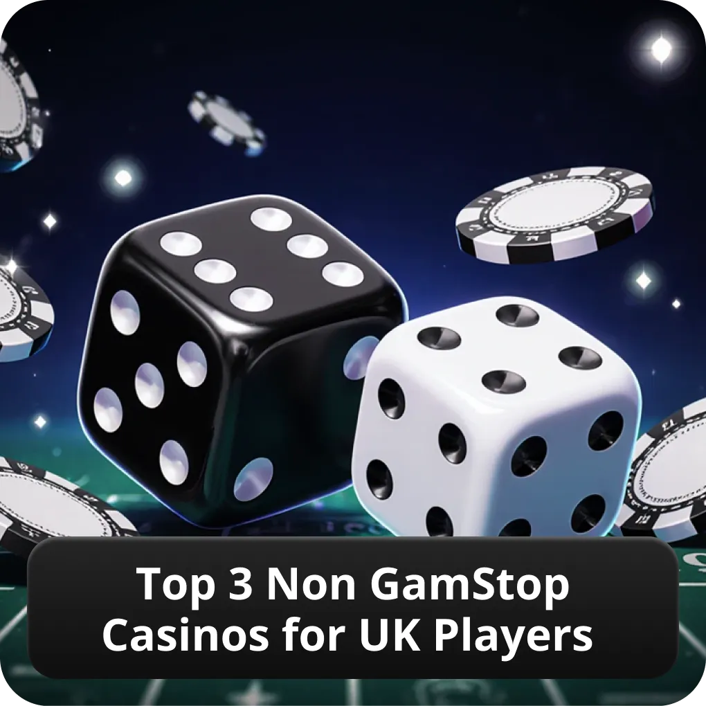 Top 3 Non GamStop Casinos for UK Players